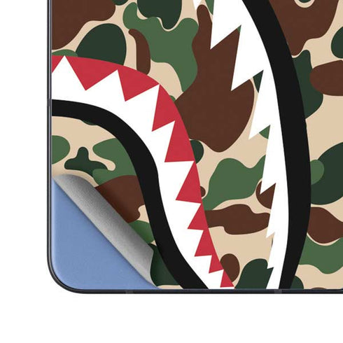 Shark Teeth Street Camo Galaxy Z Fold5 5G Skin