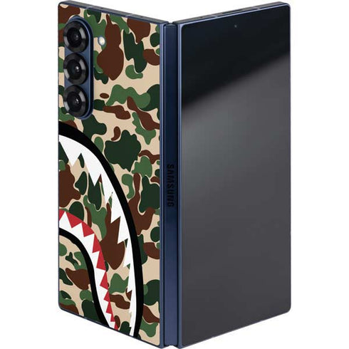 Shark Teeth Street Camo Galaxy Z Fold6 Skin