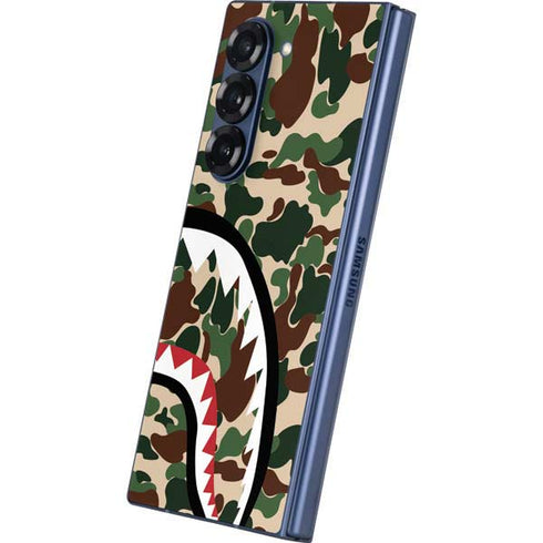 Shark Teeth Street Camo Galaxy Z Fold6 Skin