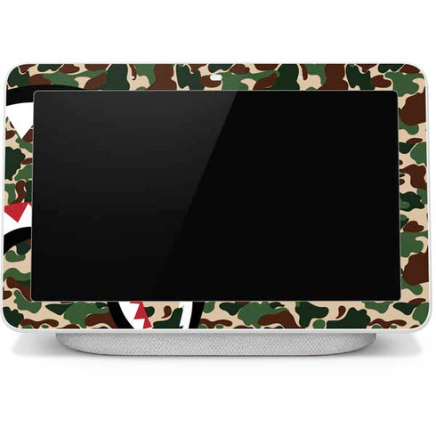 Shark Teeth Street Camo Google Home Hub Skin