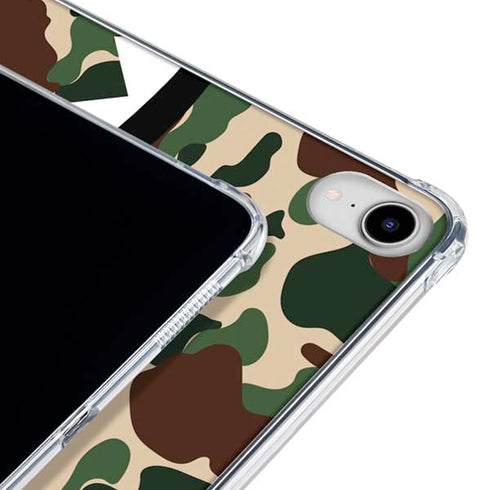 Shark Teeth Street Camo iPad 11th Gen (2025) Clear Case