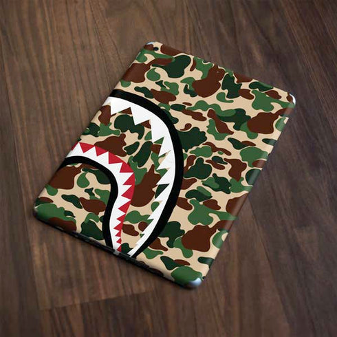 Shark Teeth Street Camo Apple iPad Skin