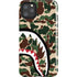 Shark Teeth Street Camo iPhone Cases