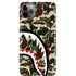 Shark Teeth Street Camo iPhone Cases
