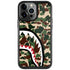 Shark Teeth Street Camo iPhone Cases