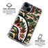 Shark Teeth Street Camo iPhone 15 Clear Case