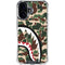 Shark Teeth Street Camo iPhone 16 Plus Clear Case