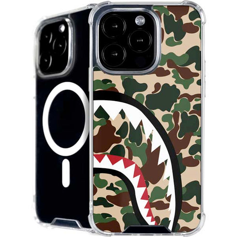Shark Teeth Street Camo iPhone 16 Pro MagSafe Case