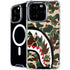 Shark Teeth Street Camo iPhone 16 Pro MagSafe Case