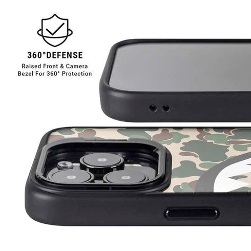 Shark Teeth Street Camo iPhone 16 Pro Max Kickstand Case