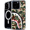 Shark Teeth Street Camo iPhone 16 Pro Max MagSafe Case