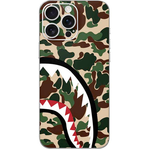 Shark Teeth Street Camo iPhone 16 Pro Max Skin