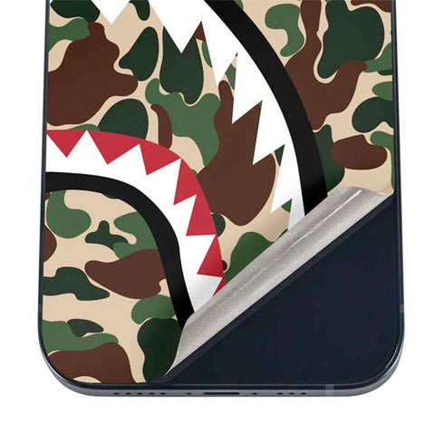 Shark Teeth Street Camo iPhone 16 Skin