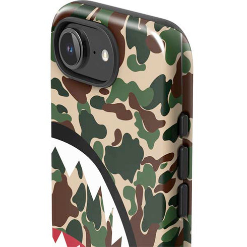 Shark Teeth Street Camo iPhone 16e Impact Case