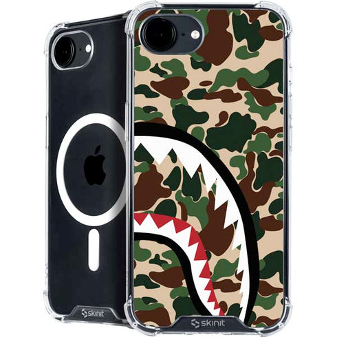 Shark Teeth Street Camo iPhone 16e MagSafe Case
