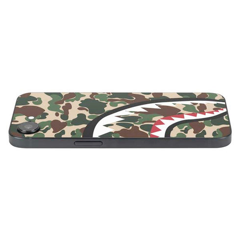 Shark Teeth Street Camo iPhone 16e Skin