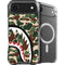 Shark Teeth Street Camo iPhone 17 Air MagSafe Case