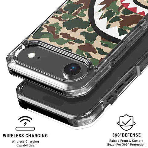 Shark Teeth Street Camo iPhone 17 Air MagSafe Case
