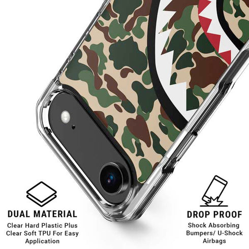 Shark Teeth Street Camo iPhone 17 Air MagSafe Case