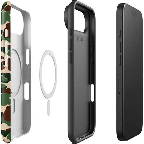 Shark Teeth Street Camo iPhone 17 Air Magsafe Impact Case