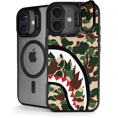Shark Teeth Street Camo iPhone 17 Kickstand Case