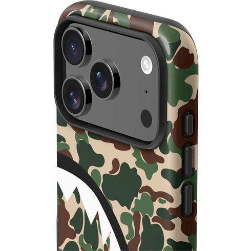 Shark Teeth Street Camo iPhone 17 Pro Impact Case