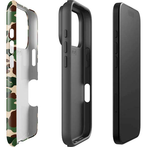 Shark Teeth Street Camo iPhone 17 Pro Max Impact Case