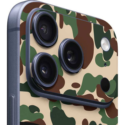 Shark Teeth Street Camo iPhone 17 Pro Skin