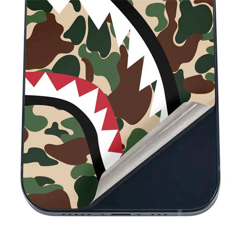 Shark Teeth Street Camo iPhone 17 Pro Skin