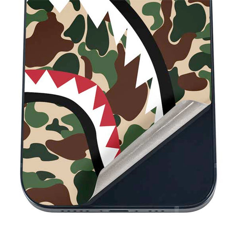Shark Teeth Street Camo iPhone 17 Skin