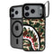 Shark Teeth Street Camo iPhone 18 Pro Kickstand Case