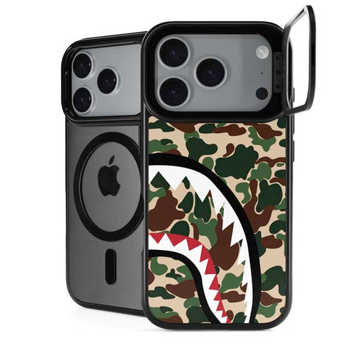 Shark Teeth Street Camo iPhone 18 Pro Max Kickstand Case
