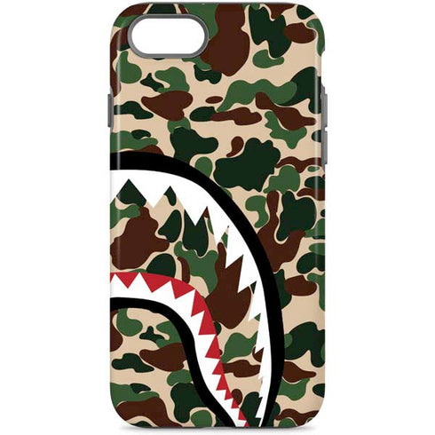 Shark Teeth Street Camo iPhone Cases