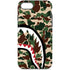 Shark Teeth Street Camo iPhone Cases