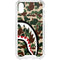Shark Teeth Street Camo iPhone XS Clear Case