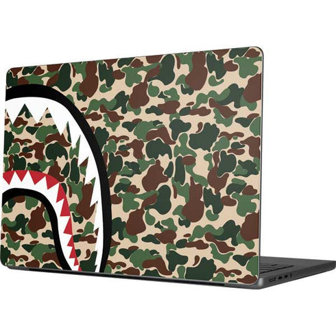 Shark Teeth Street Camo Apple MacBook Pro 14-inch Skin