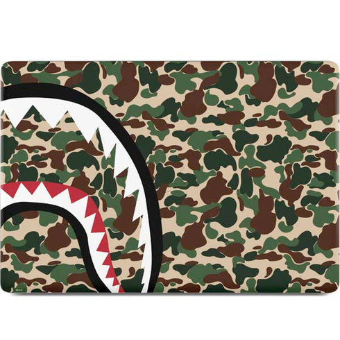 Shark Teeth Street Camo MacBook Skins