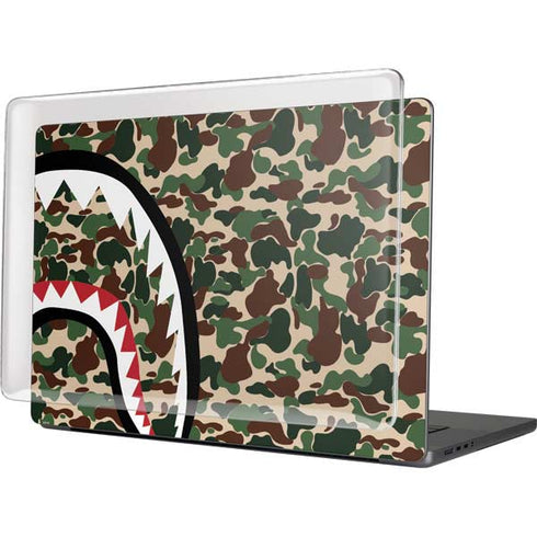 Shark Teeth Street Camo MacBook Cases