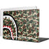 Shark Teeth Street Camo MacBook Cases