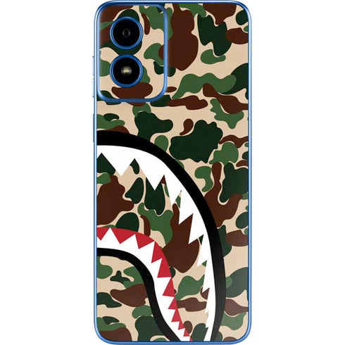 Shark Teeth Street Camo Moto G Play 4G (2024) Skin