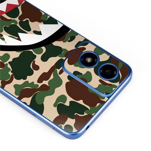Shark Teeth Street Camo Moto G Play 4G (2024) Skin