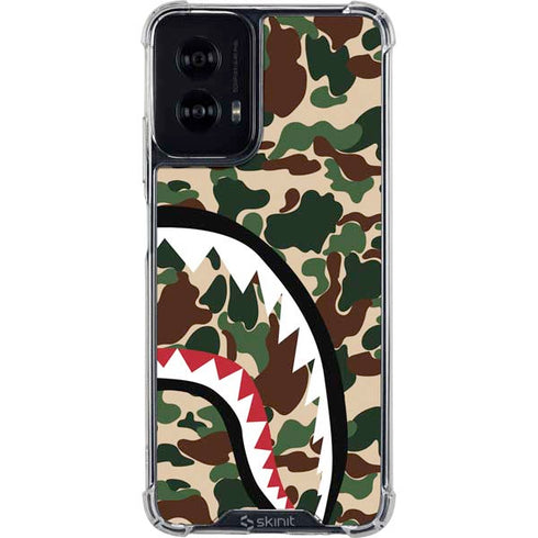 Shark Teeth Street Camo Moto G Power 5G (2024) Clear Case