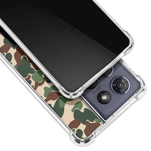 Shark Teeth Street Camo Moto G Power 5G (2025) Clear Case
