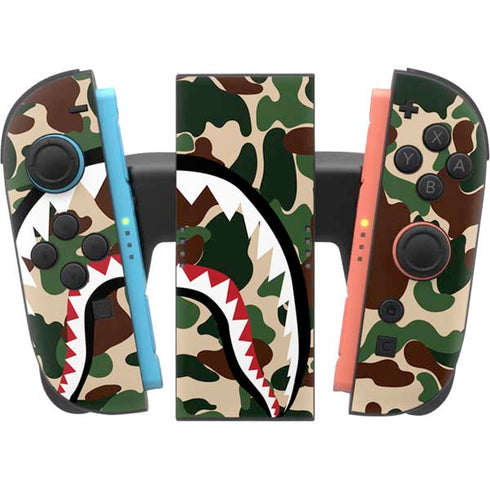 Shark Teeth Street Camo Nintendo Switch 2 (2025) Joy-Con Controller Skin