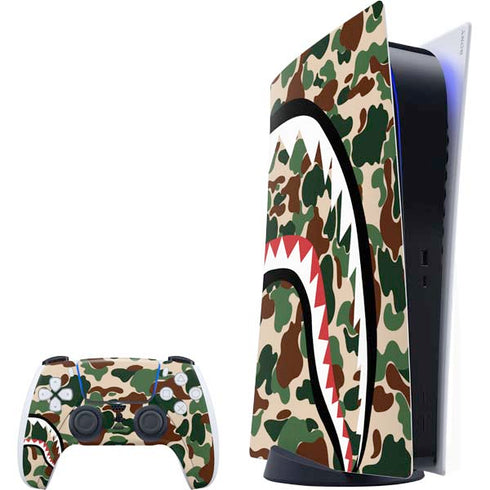 Shark Teeth Street Camo PlayStation PS5 Skins