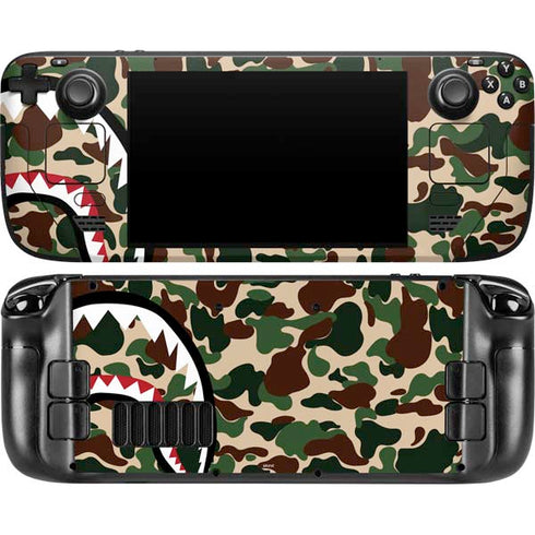 Shark Teeth Street Camo Steam Deck Handheld Gaming Computer OLED Skin