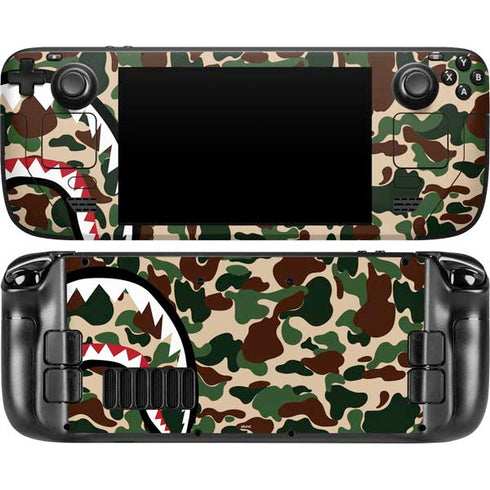 Shark Teeth Street Camo Steam Deck Handheld Gaming Computer Skin