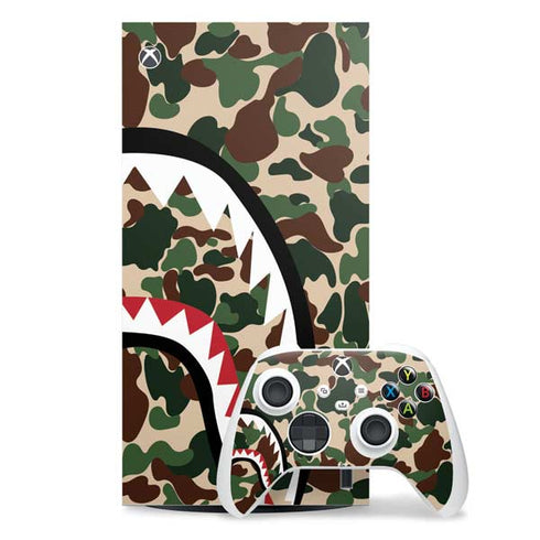 Shark Teeth Street Camo Xbox Series X Skins