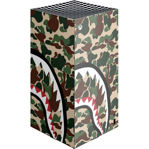 Shark Teeth Street Camo XBox Series X Digital Edition Console Skin