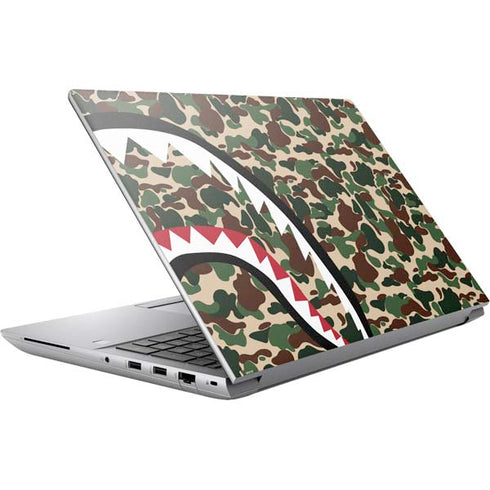 Shark Teeth Street Camo HP ZBook Fury 16 G10 Skin
